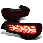 2017 Scion FRS FT86 Black Smoked LED Tail Lights