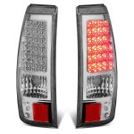 2003 Chevy Silverado 2500HD Chrome LED Tail Lights