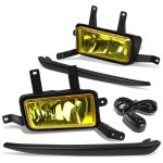 2016 Chevy Suburban Yellow Fog Lights Black Trim