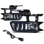 Chevy Silverado 1500HD 2001-2002 Smoked Fog Lights Kit