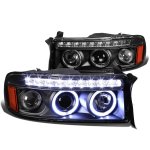 2002 Dodge Ram 3500 Black Projector Headlights