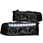 1998 Dodge Ram 2500 Smoked Projector Headlights