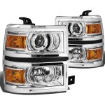 Chevy Silverado 1500 2014-2015 Projector Headlights