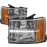 GMC Sierra 2500HD 2007-2014 Headlights LED DRL