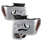 2011 Ford F150 LED DRL Projector Headlights