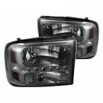 1999 Ford F250 Super Duty Smoked Headlights