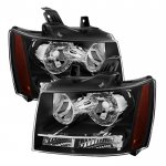 2012 Chevy Suburban Black Headlights