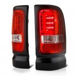 1997 Dodge Ram 2500 LED Tail Lights Red Tube