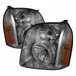 2014 GMC Yukon Denali Smoked Headlights