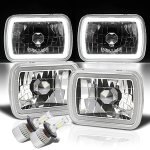 1989 Chevy Astro Halo Tube LED Headlights Kit