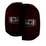 Chevy Silverado 2500HD 2007-2014 Tinted Tail Lights