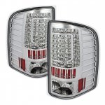 2012 Chevy Silverado Chrome C-Custom LED Tail Lights