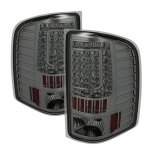 2012 Chevy Silverado 2500HD Smoked C-Custom LED Tail Lights