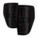 2010 Ford F150 Smoked Tube LED Tail Lights