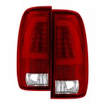 2005 Ford F450 Super Duty Tube LED Tail Lights