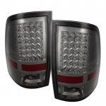 2012 Dodge Ram 3500 Smoked LED Tail Lights