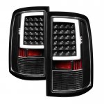 2012 Dodge Ram 2500 Black LED Tail Lights Tube