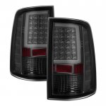 2012 Dodge Ram 3500 Smoked LED Tail Lights