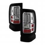 2000 Dodge Ram 3500 Clear LED Tail Lights