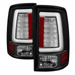 2011 Dodge Ram 2500 Black Tube LED Tail Lights
