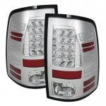 2014 Dodge Ram 2500 Chrome LED Tail Lights P-Series