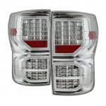 2010 Toyota Tundra Clear Full LED Tail Lights