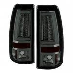 1999 Chevy Silverado 2500 Smoked LED Tail Lights Tube