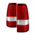 2005 GMC Sierra 2500 Full LED Tail Lights C-DRL