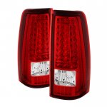 1999 Chevy Silverado 2500 LED Tail Lights C-DRL