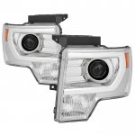 2012 Ford F150 DRL Tube Projector Headlights