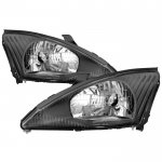 2001 Ford Focus Black Headlights