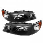 1999 Lincoln Town Car Black Headlights