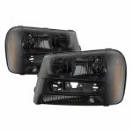 2003 Chevy TrailBlazer Black Smoked Headlights