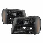 2004 Chevy TrailBlazer Black Smoked Headlights