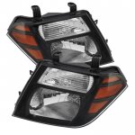 2010 Nissan Pathfinder Black Headlights