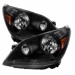 2005 Honda Odyssey Black Headlights