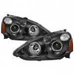 2003 Acura RSX Black Projector Headlights