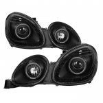 Lexus GS300 1998-2005 Black LED Halo Projector Headlights