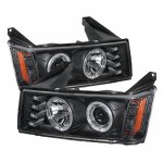 2011 Chevy Colorado Black Projector Headlights