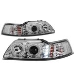 1999 Ford Mustang Projector Headlights with LED 1999 Ford Mustang Projector Headlights with LED
