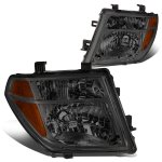 2007 Nissan Frontier Smoked Headlights