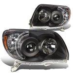 2008 Toyota 4Runner Black Projector Headlights