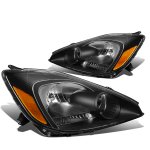 Toyota Sienna 2004-2005 Black Headlights