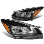 Ford Escape 2013-2016 Black Headlights