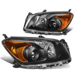 Toyota RAV4 2009-2012 Black Headlights