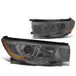 Toyota Highlander 2014-2016 Smoked Projector Headlights