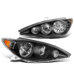 2006 Toyota Camry Headlights Black