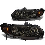 2006 Honda Civic Coupe Smoked Headlights