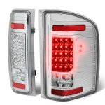 2008 Chevy Silverado 2500HD Clear LED Tail Lights