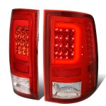 2016 Dodge Ram 2500 LED Tail Lights Red C-Tube